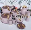 Luxury 5-Piece Insulated Food Warmer Set - Gold - 3