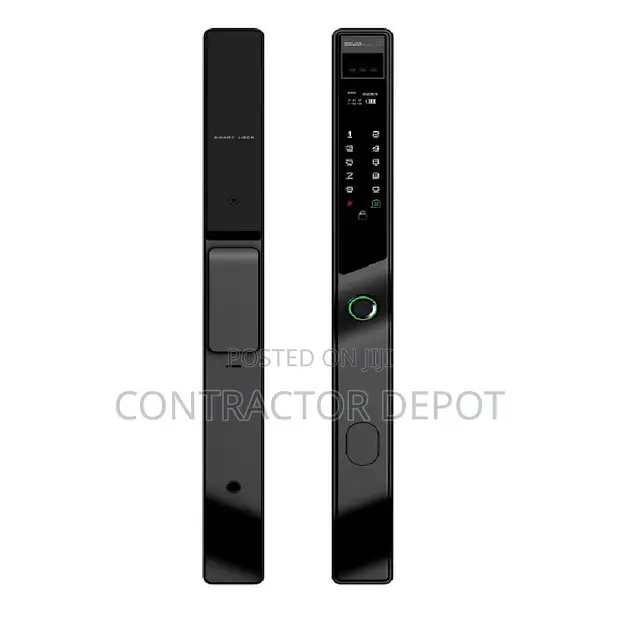 Tuya Waterproof Electric 3D Fuska & Yatsa Slim Door Lock - 1