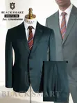 Black Smart Turkish Two-Piece Suit - 2