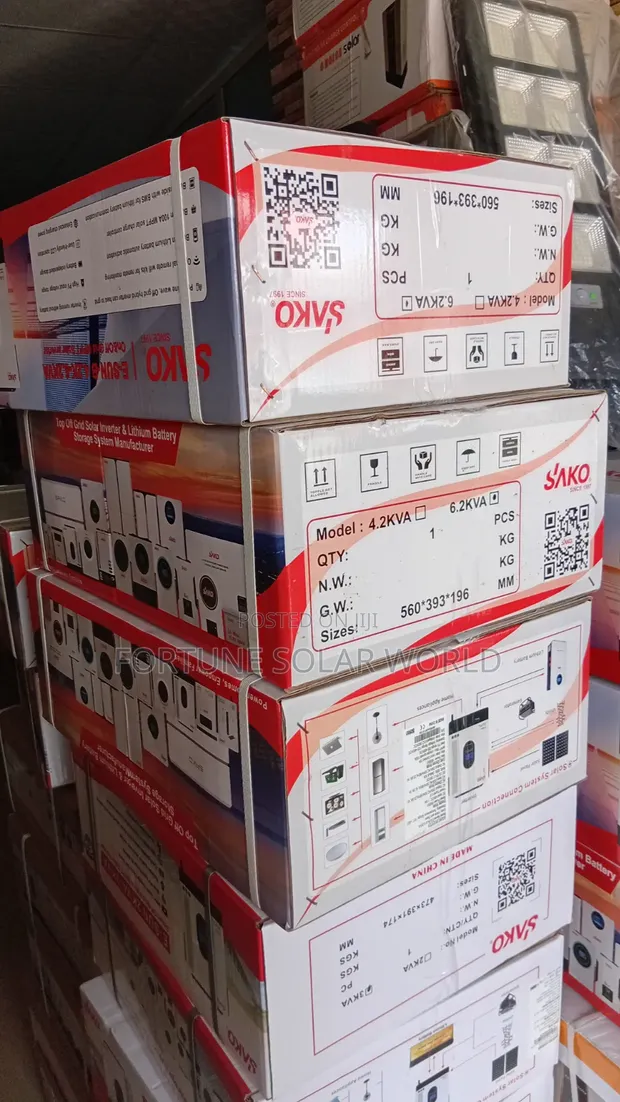 6.2kVA 48V Sako Hybrid Solar Inverter - 1