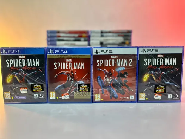 Spider-Man 2 & Miles Morales PS5/PS4 CD Disc - 1