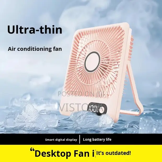 Compact 4-in-1 Personal Desktop Fan - 1