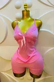 Women's Cotton Nightwear Set - Multi-Color - 2