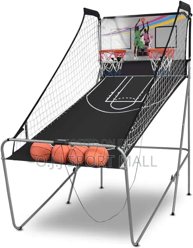 Supermax Pro Digital Basketball Hoop Stand - 1