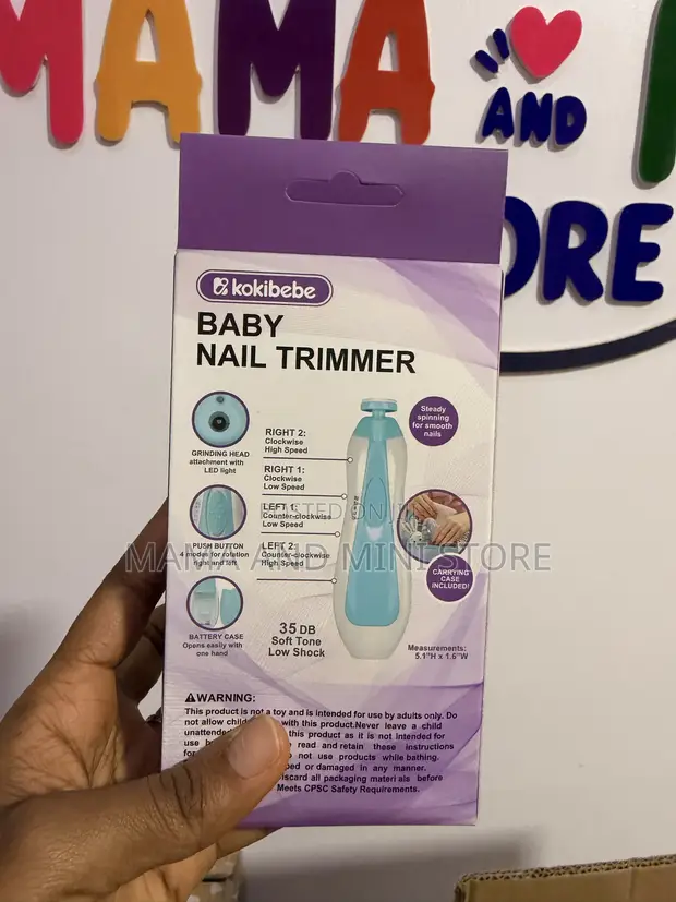 Baby Electric Nail Trimmer & File - 1