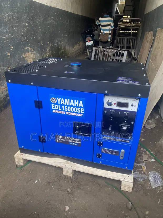 Yamaha 15KVA Diesel Soundproof Generator - Copper Coil - 1