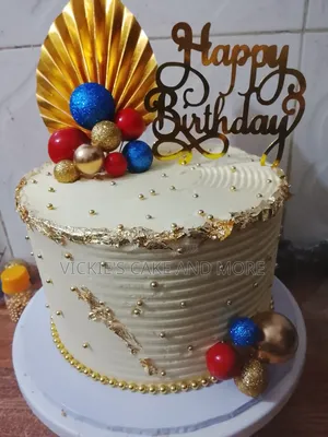 Buttercream Birthday Cake (8-inch, 3-Layer)