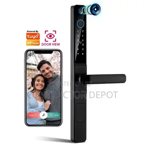 Tuya WiFi Smart Handle Lock with Camera & Fingerprint