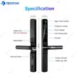 Tuya WiFi Smart Handle Lock with Camera & Fingerprint - 2