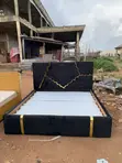 Home Interiors Black King Size Bed Frame - 4