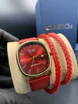 Casio Leather Strap Watch with Bracelet - Brand New - 3