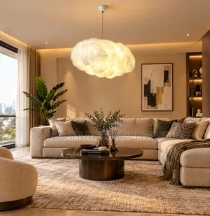 Designer Cloud Cotton LED Pendant Light