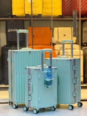 Set na Akwatuna Balaguro na Alatu (3) na Aluminum