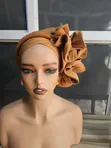Ruffles Turban - Gold - 1