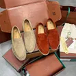 Loro Piana Summer Walk Suede Loafers - 1
