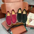 Loro Piana Summer Walk Suede Loafers - 3