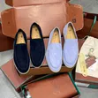 Loro Piana Summer Walk Suede Loafers - 4