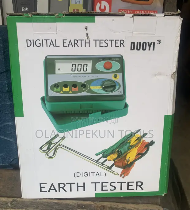 Digital Earth Ground Resistance Tester - 1