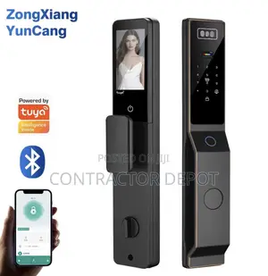 Latest Tuya APP Smart Door Lock with Face Recognition