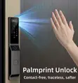 Latest Tuya APP Smart Door Lock with Face Recognition - 3