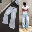 Men's Louis Vuitton Wide-Leg Jeans - 1