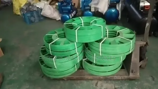 Green PET Plastic Strapping Bands (Brand New) - 1