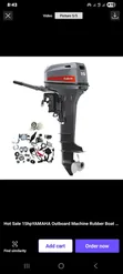 15HP Yamaha Outboard Motor for Rubber Boat - 3
