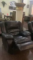 Sofa Set na Fata na Gida tare da Recliner - 1