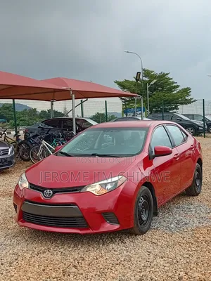 2015 Toyota Corolla Red