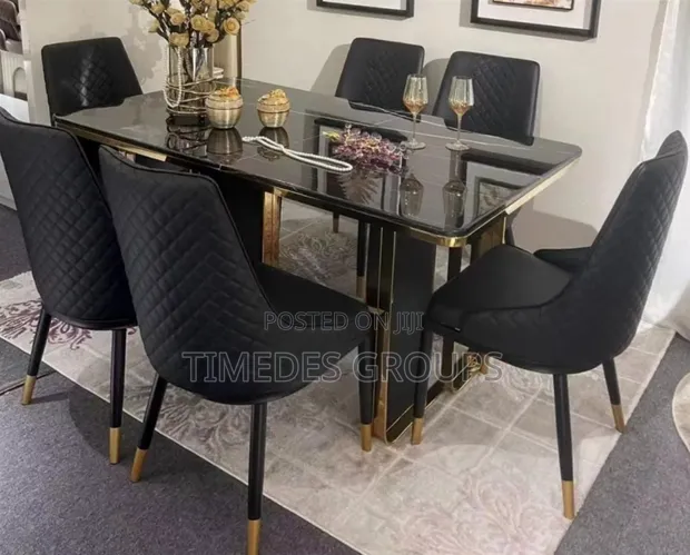 6-Seater Modern Dining Table - Brand New - 1