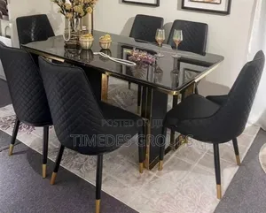 6-Seater Modern Dining Table - Brand New