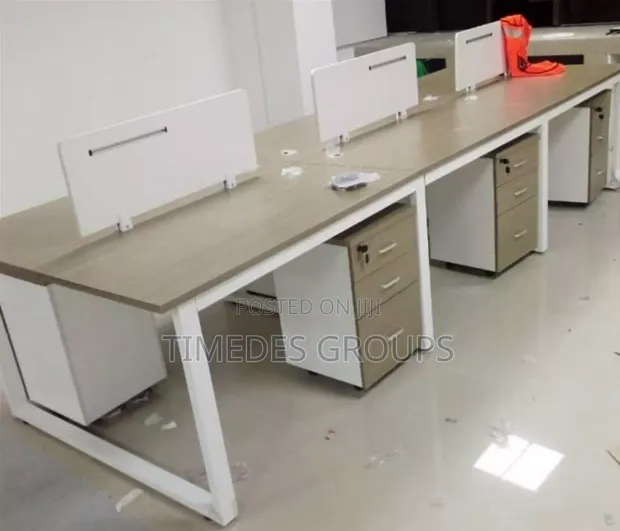 Boss Office Products Modern Workstation (6-Seater) - 1