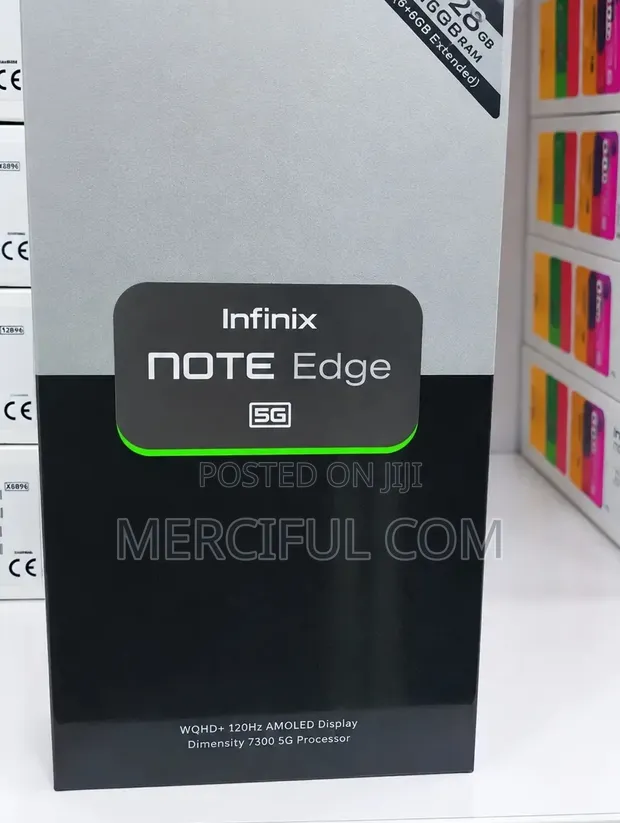 New Infinix Note Edge 128GB Black - 1