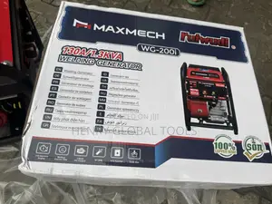 Maxmech Ruiwudi WG-200i Welding Generator - 130A / 1.3kVA