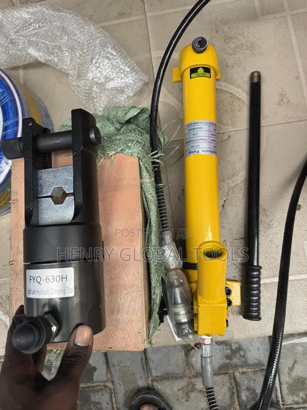 Hydraulic Cable Crimping Tool 16-630mm², 35 Ton - 1