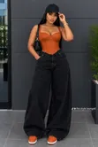 4F Doguwar Wando Na Jeans - Shuɗi - 1