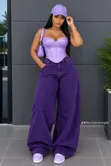 4F Doguwar Wando Na Jeans - Shuɗi - 2