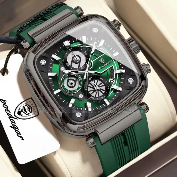 Poedagar Chronograph Watch with Sapphire Glass - 1