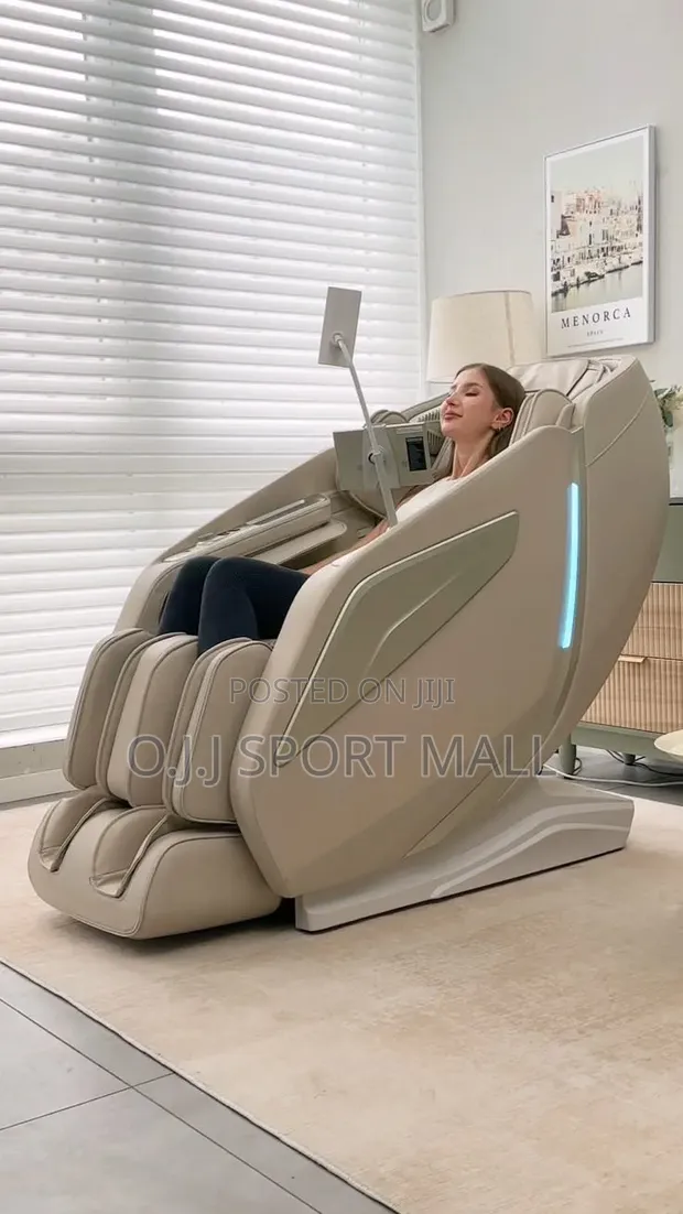 Golden Full Body Massager Chair with Heat & Incline - 1