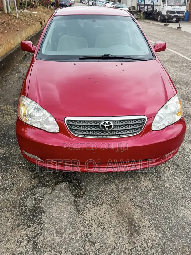 Toyota Corolla 2007 Red - 1