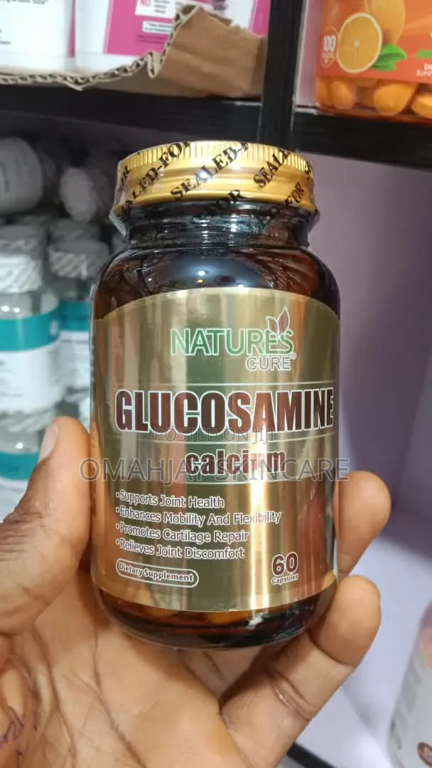Nature's Cure Glucosamine Calcium for Joint Health - 1