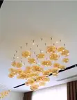 Luxury Rose Gold Living Room Chandelier (20 Drops) - 2