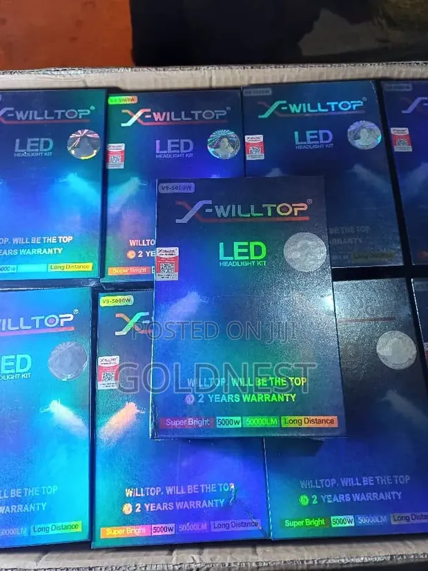 Willtop V9 LED Headlight Kit (5000W / 50000LM) - 1