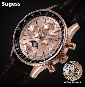 SUGESS Chronograph ST1908 Mechanical Moonphase Watch