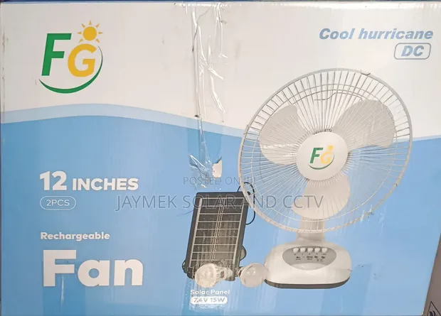 FG 12" Solar Fan - 1
