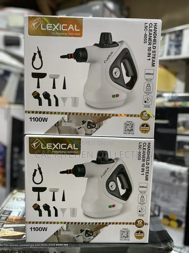 Lexical 10-in-1 Handheld Steam Cleaner - 1