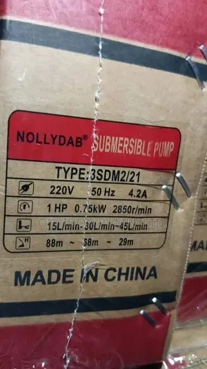 Nollydab 1HP Injin Bama Ruwa