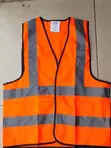 Orange Reflective Safety Vest - 4