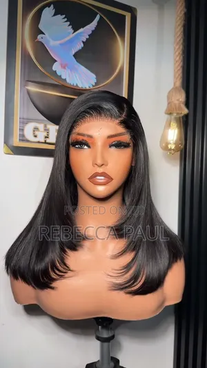 SDD Wig Bob Mai Layuka - Gashin Mutum
