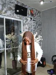 30" Glueless Braided Frontal Wig - Chestnut & Ginger - 4